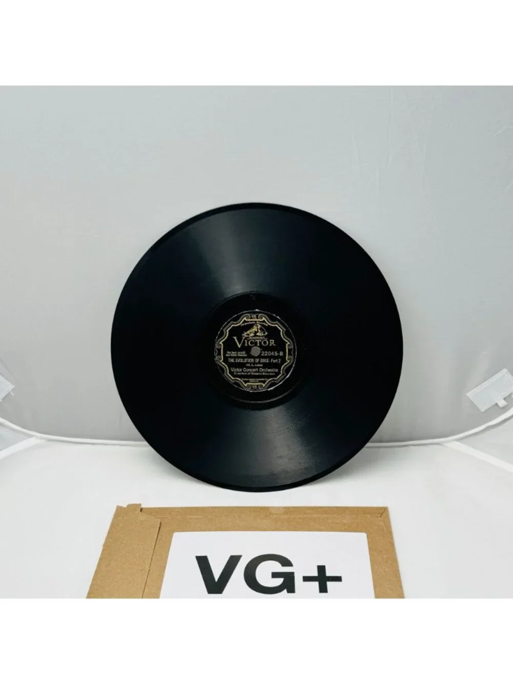 Victor Concert Orchestra Evolution Of Dixie 10 Inch Shellac 78 RPM Victor 22045 - Picture 5 of 6